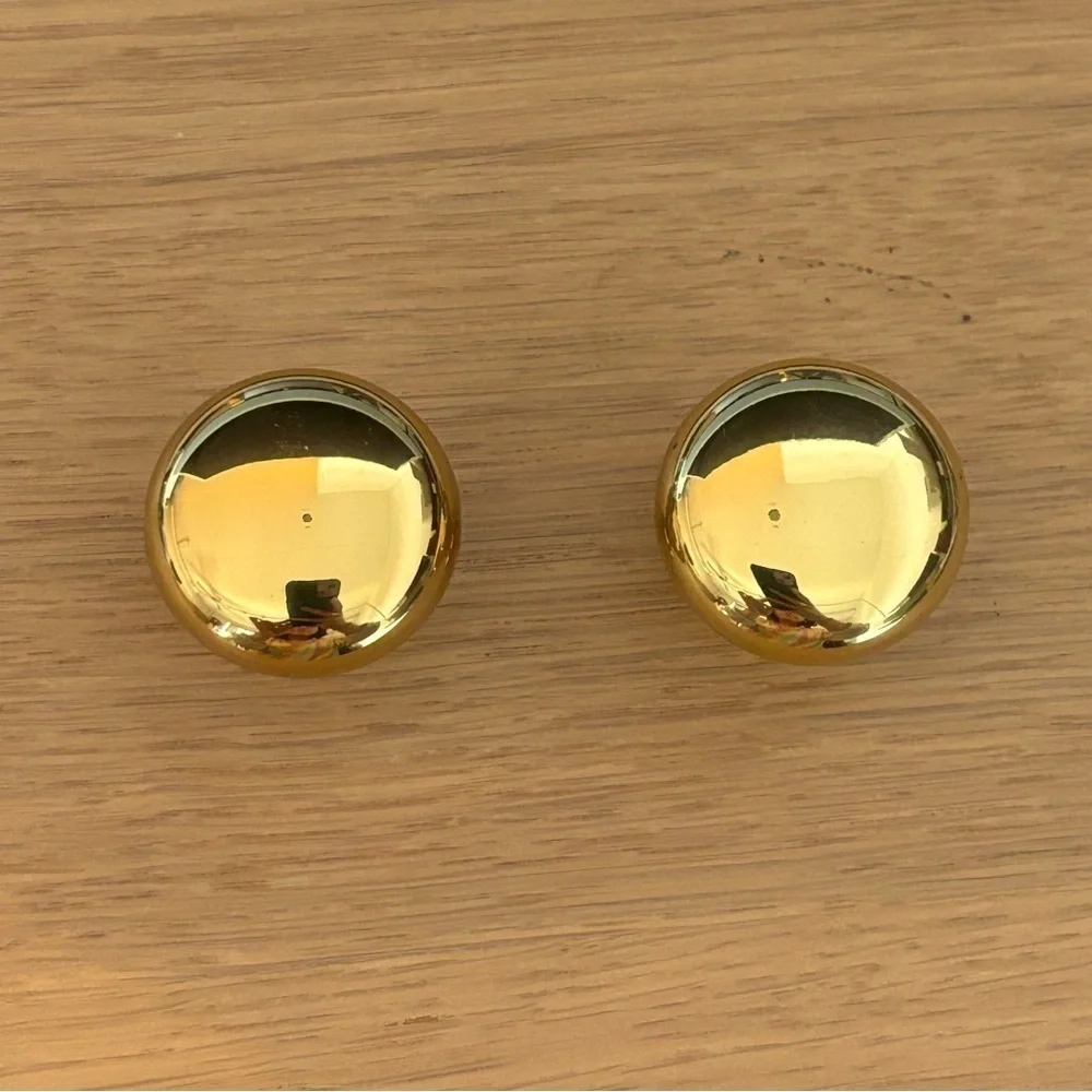 Set of 2‎ cabinet door knobs Solid brass. New